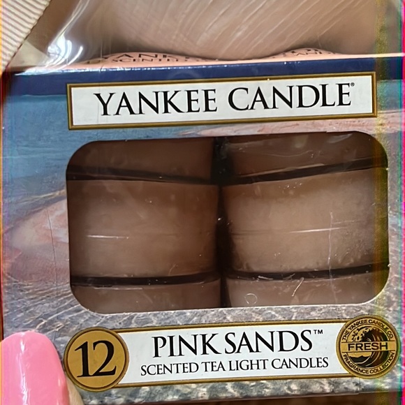 Yankee Candle Pink Sands Sea Shell and 12 Tea Lights - Picture 14 of 15